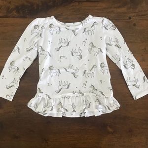 Carter’s Unicorn 🦄 Long Sleeve Tee